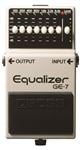 Boss GE-7 7-Band EQ Pedal Front View